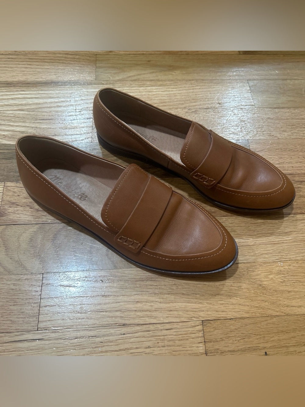 Madewell Women's Tan Penny Loafers